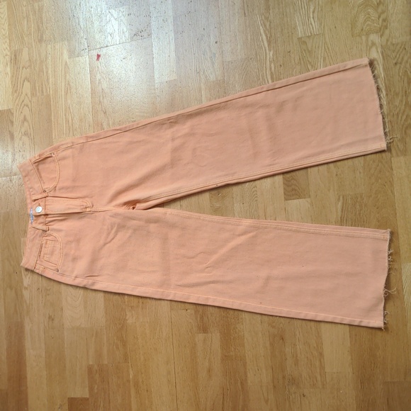 Peach Coloured high rise Jeans, small - Picture 2 of 4